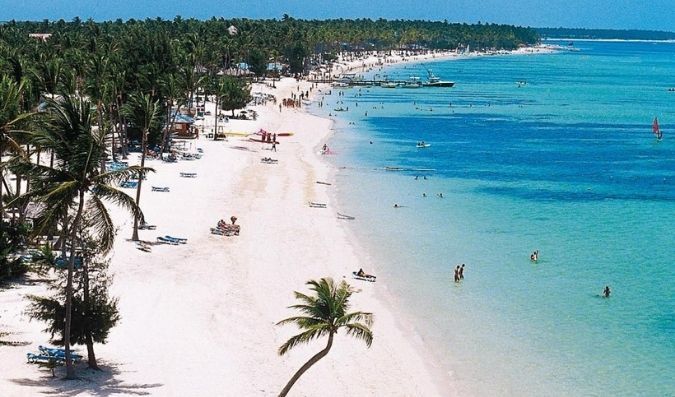 Bavaro Beach in Caribbean