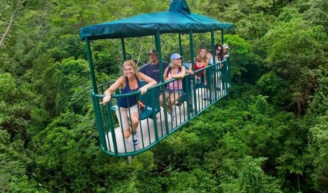 rainforest adventures at St Lucia