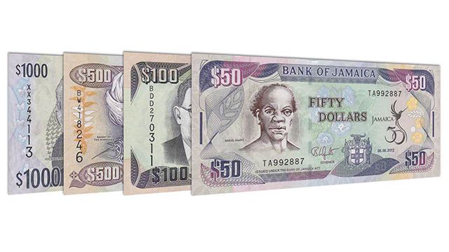 Currency in Jamaica