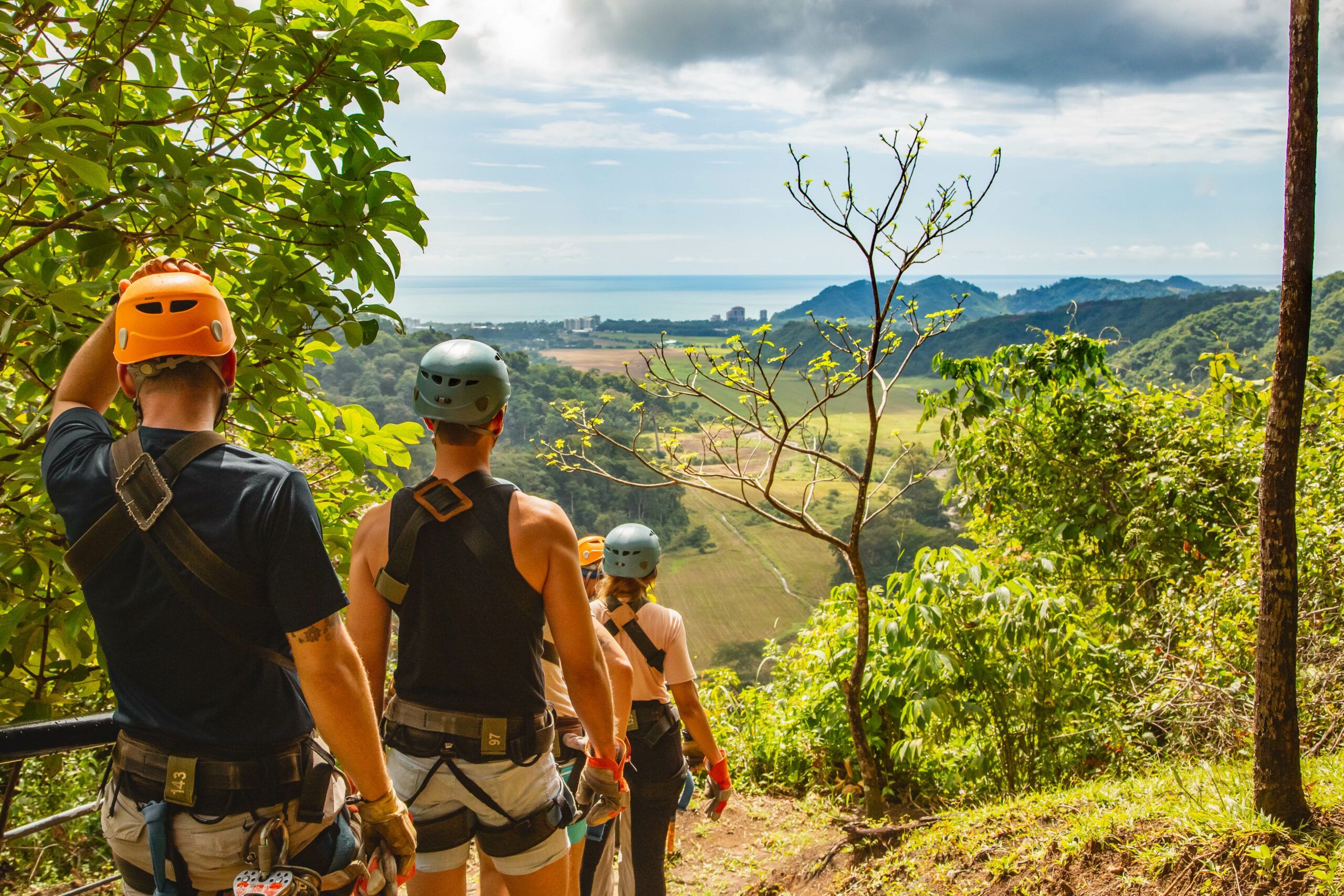 Hiking in the forest Costa Rica Jaco Beach