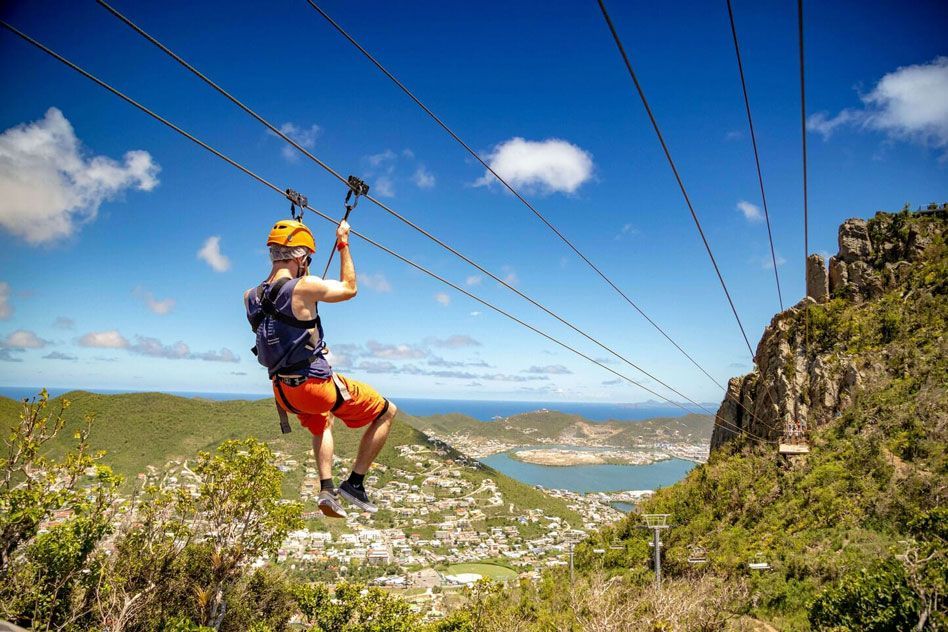 Sentry Hill Zip Line St Maarten