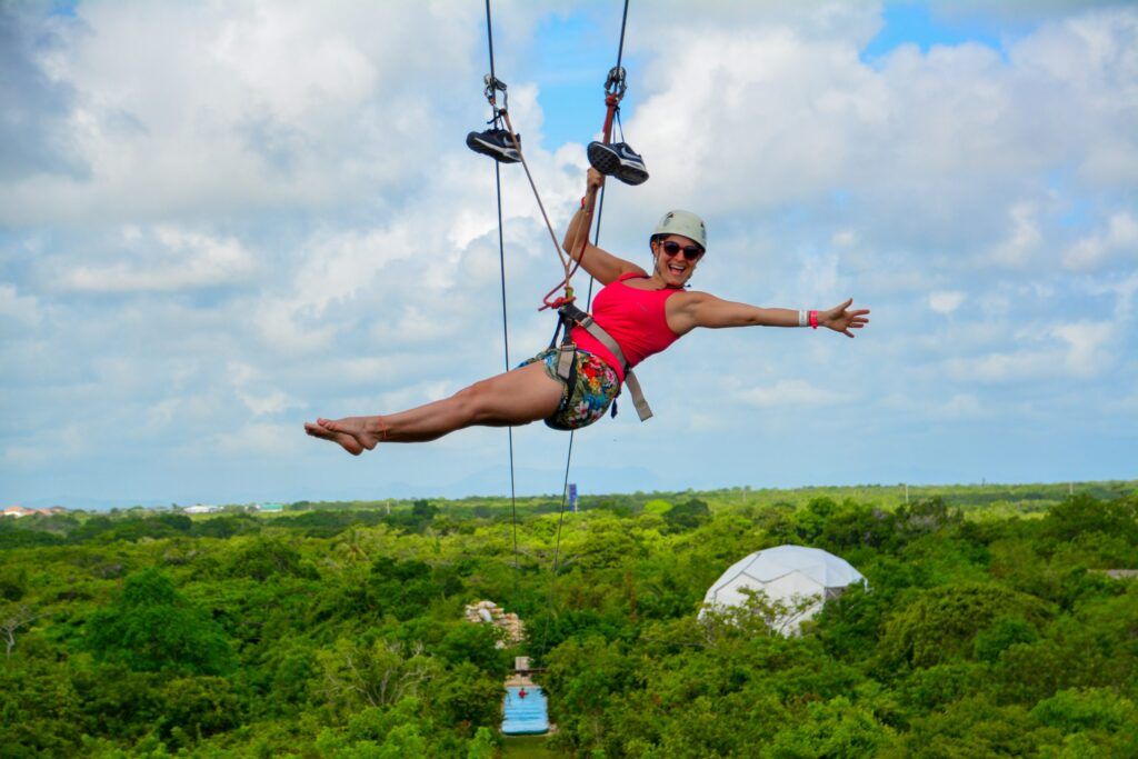 Zipline Mega Splash